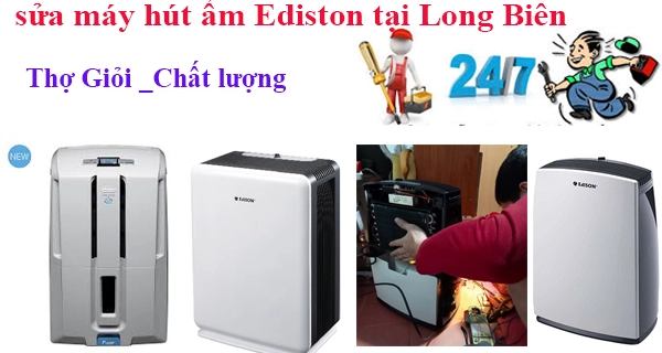 sua may hut am edsiton tai quan long bien
