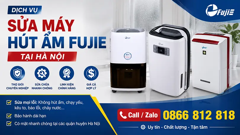 sửa máy hút ẩm Fujie tại Nhà Ở Hà Nội