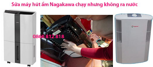 sửa máy hút ẩm nagakawa hút không có nước