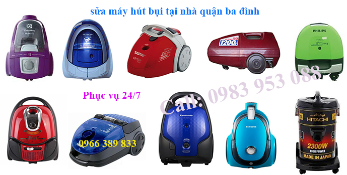 sửa máy hut bui tại nhà quận Ba Đình
