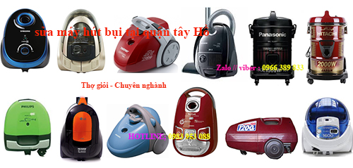 sửa máy hút bụi tại quận Tây Hồ