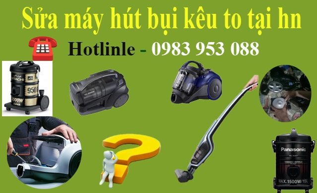 sua may hut bui chay keu to tai ha noi
