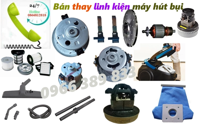 thay linh kien cho may hut bui chinh hang