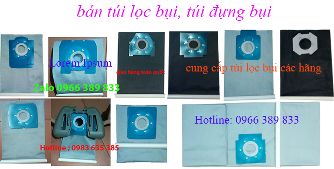bán túi đựng rác máy hút bụi tại hà nội
