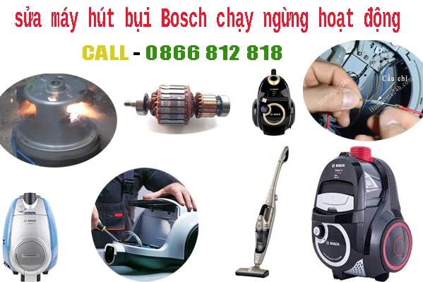 Sửa Máy Hút Bụi Bosch Đang Chạy Thì Ngưng Không Hoạt Động
