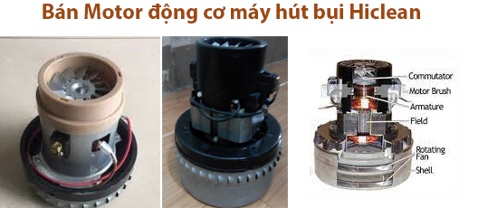 động cơ máy hút bụi hiclean