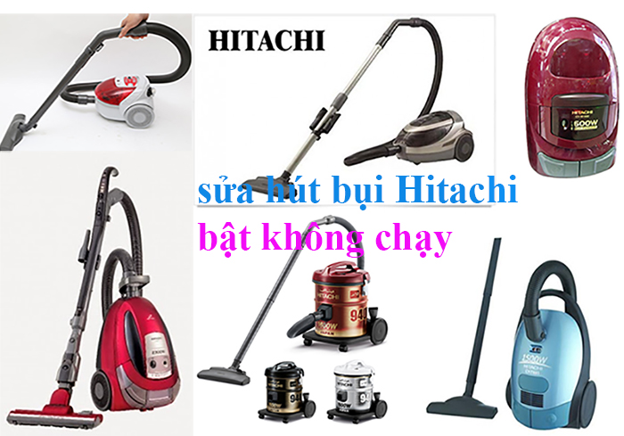 may hut bui hitachi bat khong chay