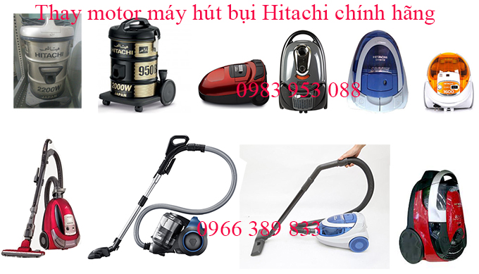 Thay Motor Máy Hút Bụi Hitachi