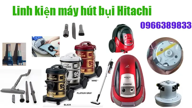 phụ kiện máy hút Hitachi 