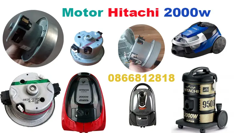 Bán động cơ thay motor máy hút bụi Hitachi 2000W