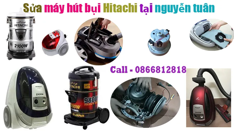 sửa máy hút bụi hitachi tại đường nguyên tuân