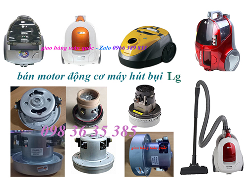 bán motor động cơ máy hút bụi lg