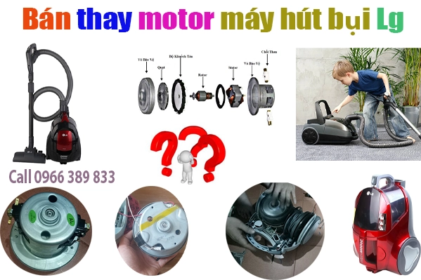 bán motor máy hút bụi Lg tại hà nội