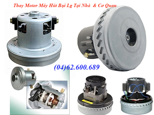 thay motor may hut bui lg