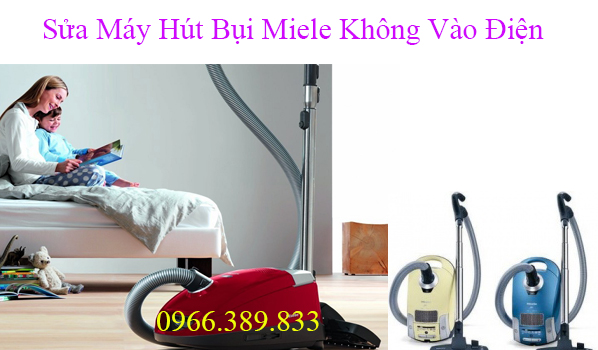 Máy hút bụi Miele không vào điện