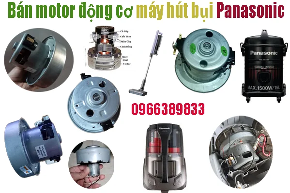 thay mô tơ máy hút bụi panasonic tại hà nội