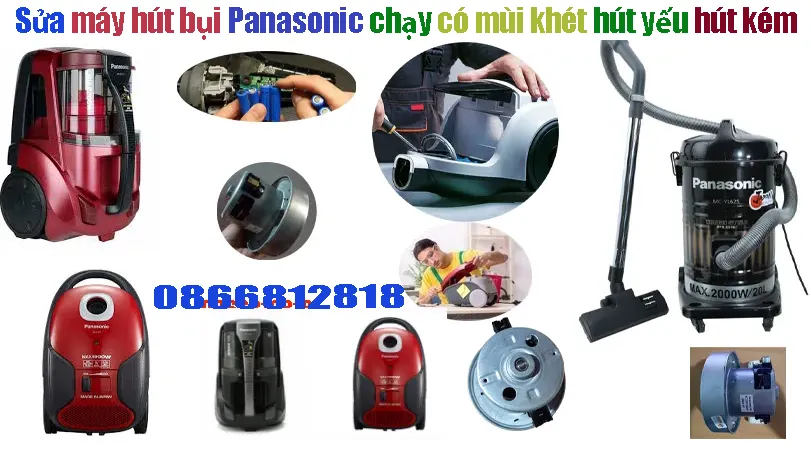 sua-may-hut-bui-panasonic-chay-co-mui-khet-hut-yeu-tai-ha-noi