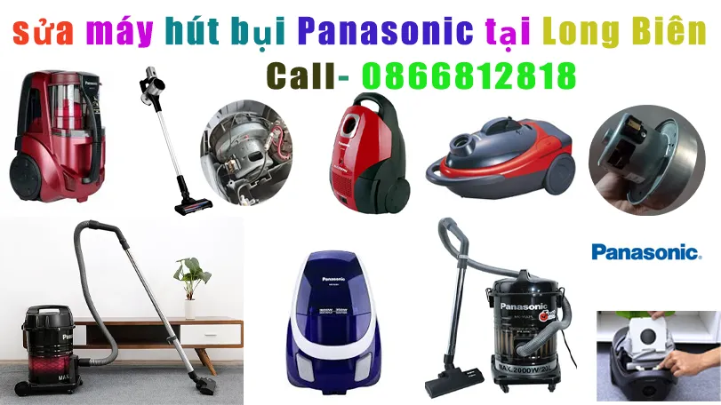 sửa máy hút bụi panasonic tại long biên