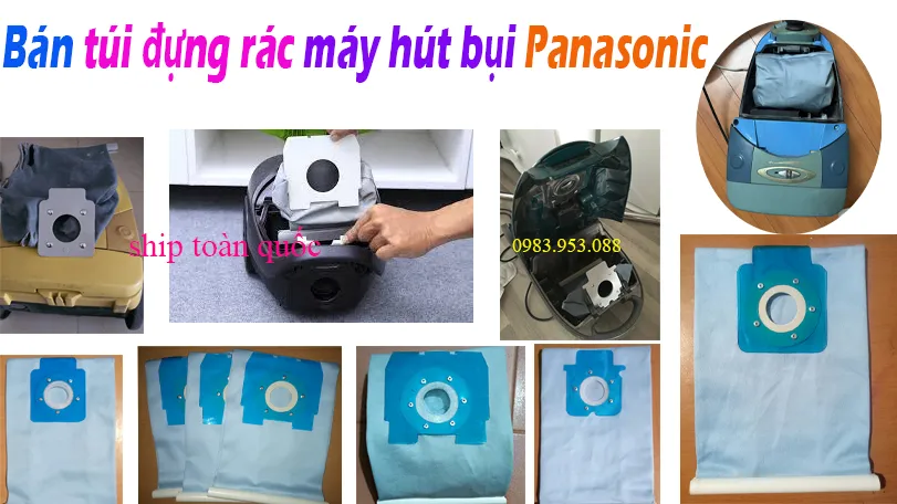 bán túi đựng rác, túi lọc bụi Panasonic