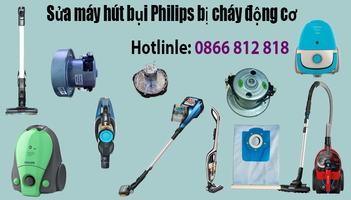Sửa Máy Hút Bụi Philips Bật Không Chạy