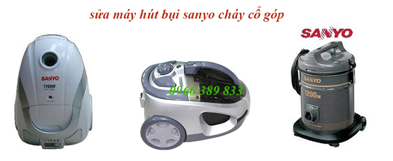 may hut bui sanyo chay co gop