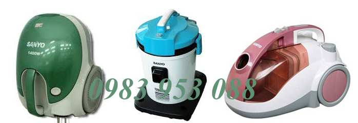 sua-may-hut-bui-sanyo-chay-motor