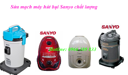 sửa máy hút bụi Sanyo bị hỏng mạch