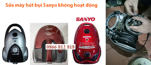 sửa máy hút bụi sanyo không hoạt động