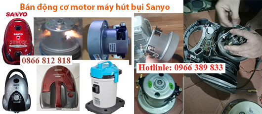 bán motor máy hút bụi sanyo tại hà nội
