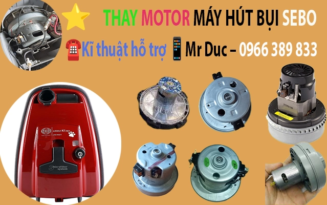 motor may hut bui sebo