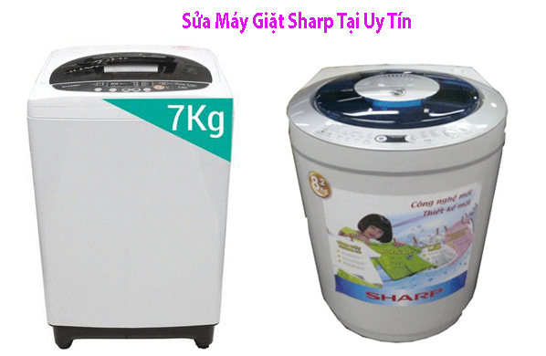 sua may giat sharp mat nguon