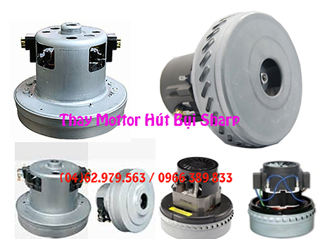 thay motor hut bui sharp