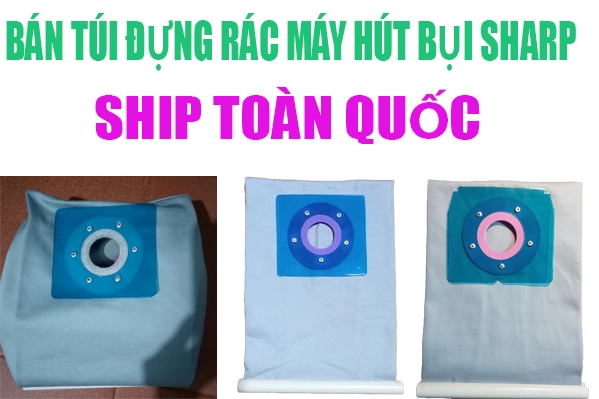 Bán Túi Hút Bụi / túi Đựng rác máy hút bụi sharp tại hà nội Bán Túi Hút Bụi / túi Đựng rác máy hút bụi sharp tại hà nội