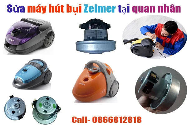 sửa máy hút bụi Zelmer tại quan nhân