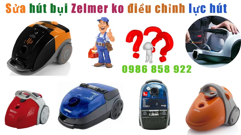 sửa máy hút bụi zelmer không diều khiển được tốc độ