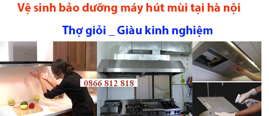 vệ sinh bảo dưỡng hút mùi romal