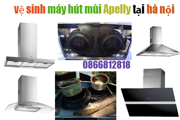 vệ sinh máy hút mùi Apelly tại hà nội