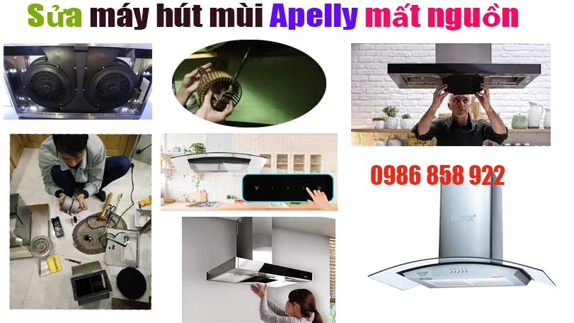 Sửa Hút Mùi Apelly Bị Mất Nguồn Tại Hà Nội