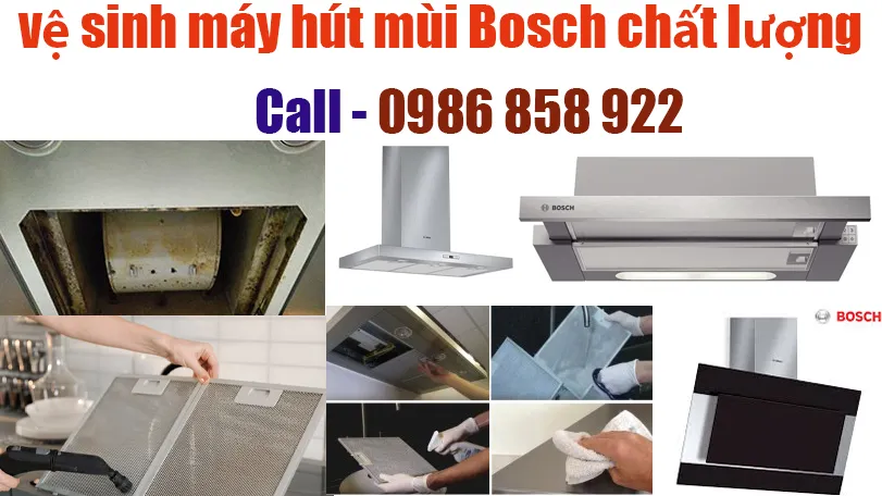 bảo dưỡng máy hút mùi Bosch tại hà nội