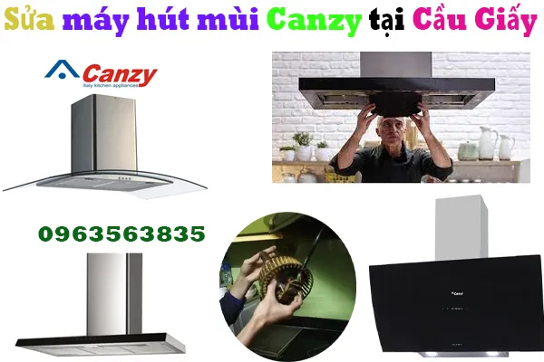 sửa máy hút mùi Canzy tại quận cầu giấy