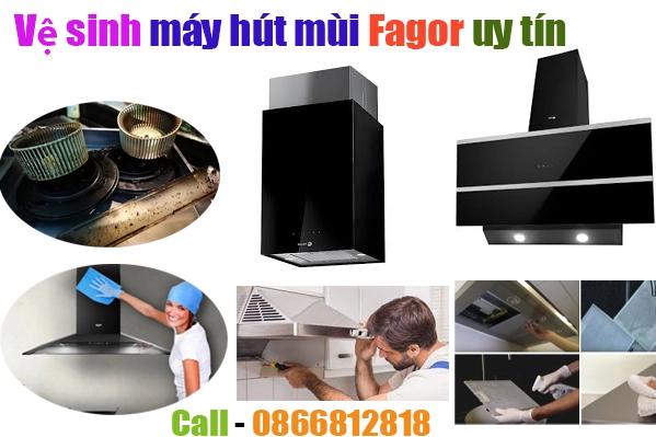 vệ sinh máy hút mùi Fagor tại hà nội