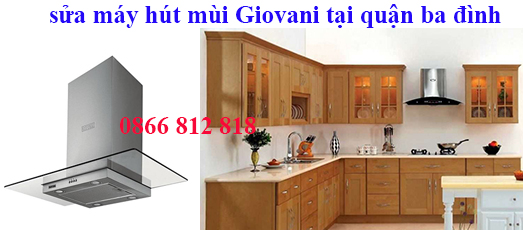 sửa máy hút mùi givani tại ba đình