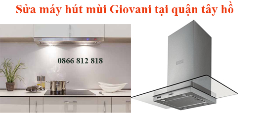 sửa máy hút mùi giovani