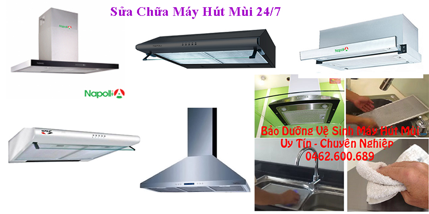 ve sinh sua chua may hut mui napoli
