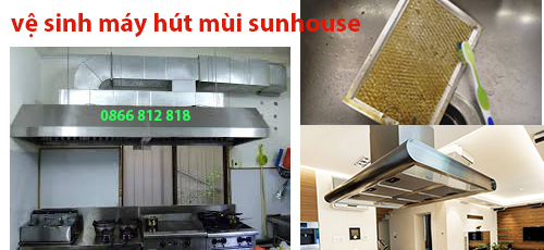 vệ sinh máy hút mùi ssunhouse