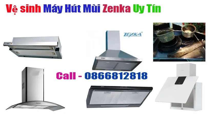 vệ sinh máy hút mùi zenka tại hà nội