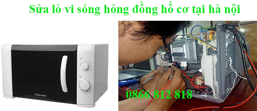 sửa lò vi sóng hỏng đồng hồ cơ