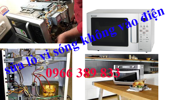 lò vi sóng không vào điện mất nguồn