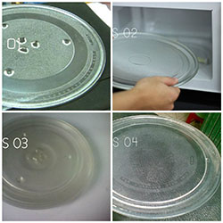 bán đĩa thủy tinh trong lò vi sóng Midea