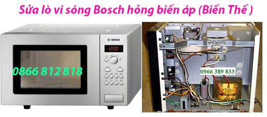 sửa lò vi sóng Bosch hỏng biến thế 